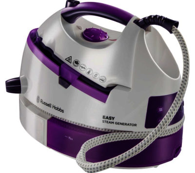 Russell Hobbs Easy 20330 Steam Generator Iron - White & Purple